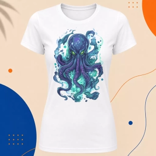 Dámské tričko - Cthulhu – Pohled z propasti